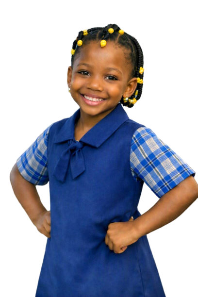 A happy primary pupil